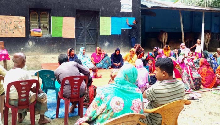 পত্নীতলায় তৃণমূলে গণমানুষের নেতৃত্বে গড়ে উঠছে পুষ্টি সমৃদ্ধ গ্রাম