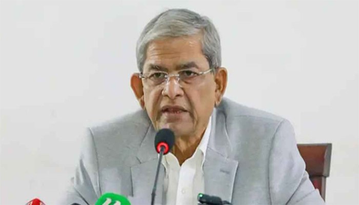 তারেক রহমানের দিকে তাকিয়ে আছে জাতি: মির্জা ফখরুল