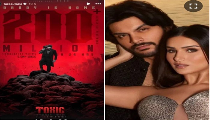 বীর-তারার সম্পর্কও কি ‘টক্সিক’? আগামী ছবির পোস্টার ভাগ করে কি সেই ইঙ্গিত দিলেন অভিনেত্রী?