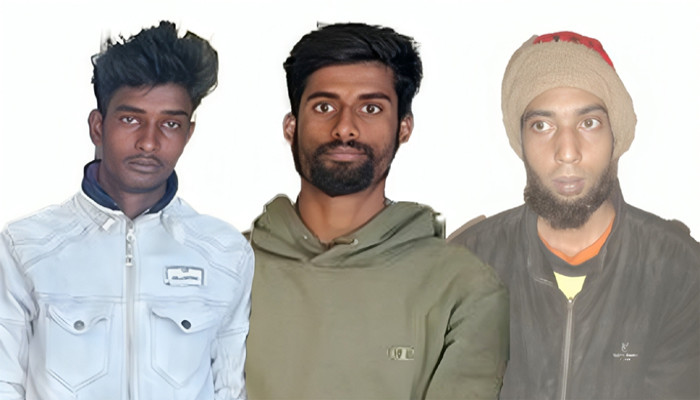 নগরীতে মাদক-সহ তিন মাদক কারবারি গ্রেফতার