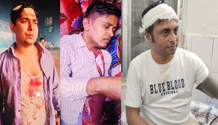 চাঁদা না দেওয়ায় নরসিংদীতে সাংবাদিকদের ওপর সন্ত্রাসী হামলা, আহত ১০