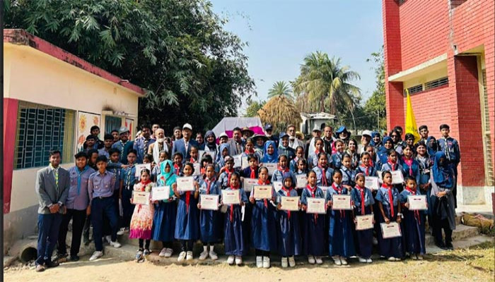 রাজশাহীতে থ্রি স্টার ওপেন স্কাউট গ্রুপের ‘প্রকৃতি পর্যবেক্ষণ ডে-ক্যাম্প’ অনুষ্ঠিত