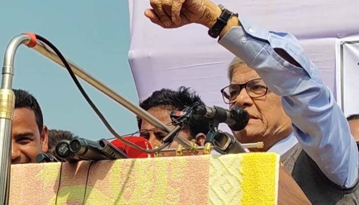 রেজান্ট না হওয়া পর্যন্ত ভোট কেন্দ্র ছেড়ে যাবেন না- এযুদ্ধে আমরাই জয়ি হবো , ঠাকুরগাঁওয়ে মির্জা ফখরুল