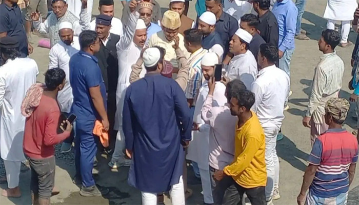মুর্শিদাবাদের ছেতিয়ানিতে ‘বাবরি’ মসজিদের নির্মাণকাজ শুরু