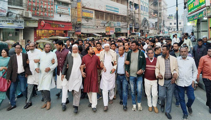 মিজানুর রহমান মিনু ভূমিমন্ত্রী: রাজশাহীতে আনন্দ মিছিল, মিষ্টি বিতরণ