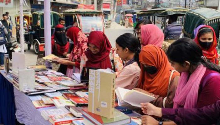 রাজশাহীতে দুই দিনব্যাপী অমর একুশে বইমেলা শুরু