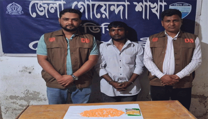 পকেটে চিপস, ভেতরে ১ হাজার ইয়াবা