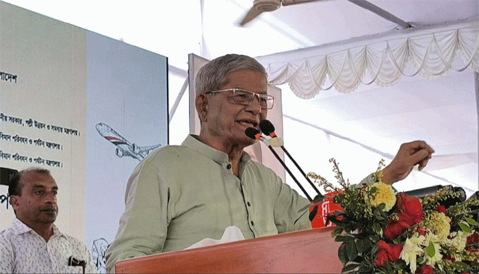 একটা দল আছে যারা ধর্মের নামে রাজনীতি করে, বলুনতো দলটার নামকি: ঠাকুরগাঁওয়ে এলজিআরডি মন্ত্রী মির্জা ফখরুল