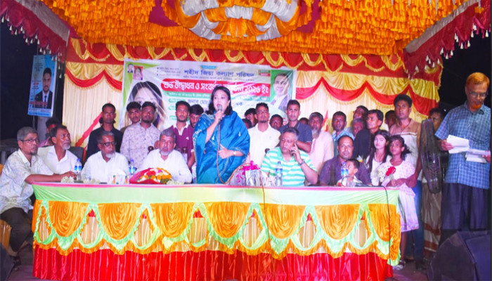 গাবতলীতে শহীদ জিয়া কল্যান পরিষদ উদ্বোধন ও দুঃস্থদের মাঝে বস্ত্র বিতরণ করলেন এমপি রনি