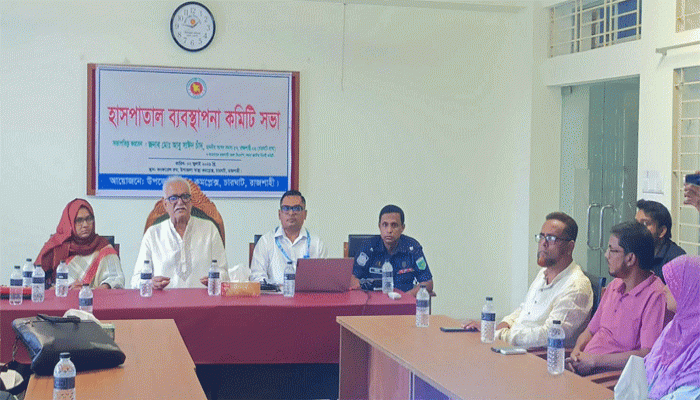 হাসপাতালে সেবা নিতে আসা রোগীরা চিকিৎসকের ব্যবহারেই অর্ধেক অসুখ ভালো হয়ে যায়- এমপি আবু সাইদ চাঁদ