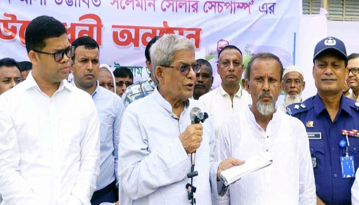 কৃষিতে প্রযুক্তিনির্ভর উদ্ভাবন নতুন সম্ভাবনা তৈরি করবে: ঠাকুরগাঁওয়ে মির্জা ফখরুল