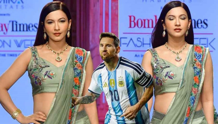 গওহর খান মেসিকে লুজার বললেন , সোশ্যাল মিডিয়ায় তোলপাড়