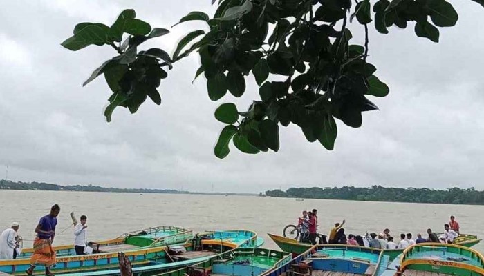 দুই নদীর পানি বেড়ে প্লাবিত ঝালকাঠির নিম্নাঞ্চল 