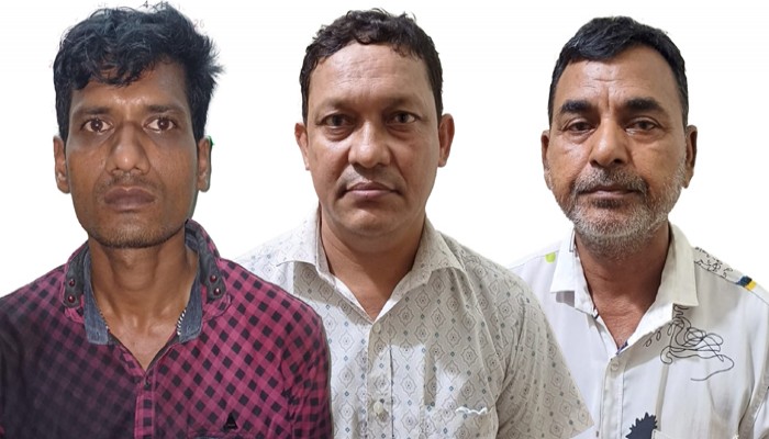 রাজপাড়া থানায় বিপুল পরিমান মাদক সহ মাদক কারবারী গ্রেফতার  ৩