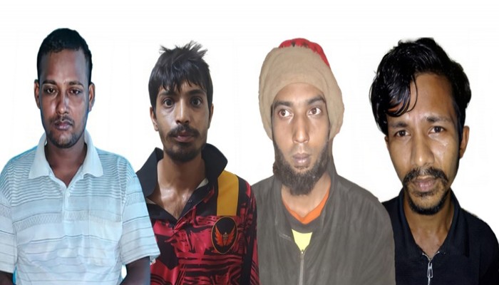 নগরীতে ট্যাপেন্টাডল ও ইয়াবাসহমাদক কারবারী গ্রেপ্তার ৪