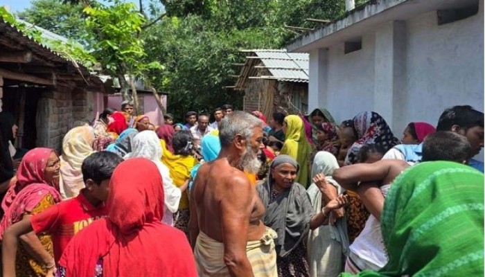 চারঘাটে পুত্রবধূকে বাঁচাতে গিয়ে মারা গেলেন শ্বশুরও