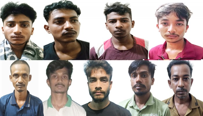 মহানগরীজুড়ে  মাদক কারবকারী গ্রেফতার ৮, বিভিন্ন অপরাধে গ্রেফতার -২১