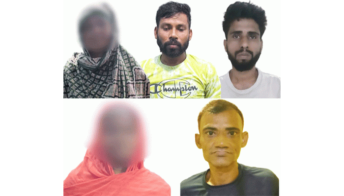 রাজশাহী মহানগরীতে পৃথক অভিযানে মাদকসহ গ্রেফতার ৫