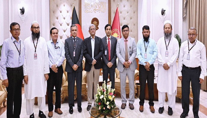 রাষ্ট্রপতির সাথে রুয়েট উপাচার্যের সৌজন্য সাক্ষাৎ