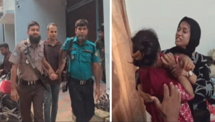 রাজশাহীতে নারীসহ সাবেক ওসি মাহাবুব আটক