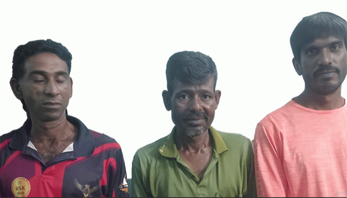 রাজশাহী মহানগরীতে গাঁজা রাখা ও সেবনের অপরাধে গ্রেপ্তার ৩