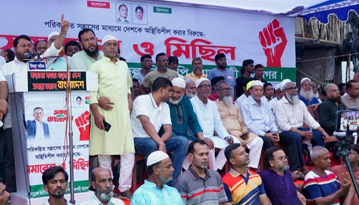 রাজশাহীর শান্তি বিনষ্টের চেষ্টা প্রতিহতের হুঁশিয়ারি রিটনের