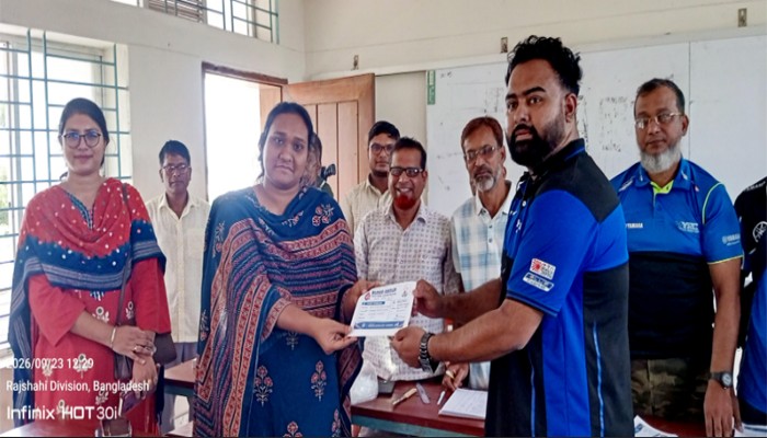 মোহনপুরে খাঁড়ইল উচ্চ বিদ্যালয়ে বিনামূল্যে রক্তের গ্রুপ নির্ণয় কর্মসূচী অনুষ্ঠিত