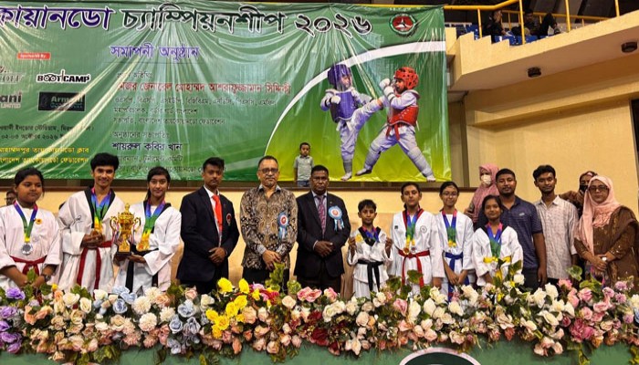 ক্লাব কাপ তায়কোয়ানডোতে রাজশাহীর ১৫ পদক