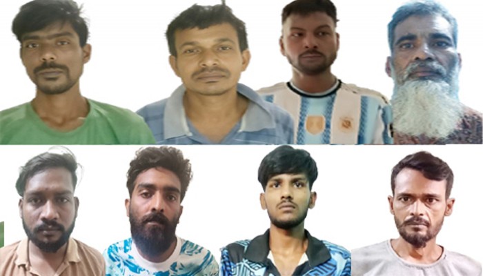 নগরীজুড়ে পুলিশের অভিযানে গ্রেপ্তার ২২