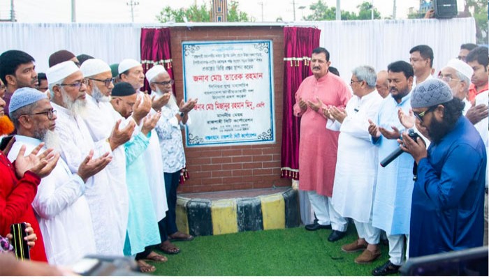 রাজশাহীতে তিন উন্নয়ন প্রকল্পের পাঁচ ভিত্তিপ্রস্তর ফলক উন্মোচন : ভূমিমন্ত্রী