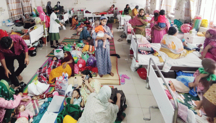 গত ২৪ ঘণ্টায় হাম উপসর্গে ৭ জনের মৃত্যু
