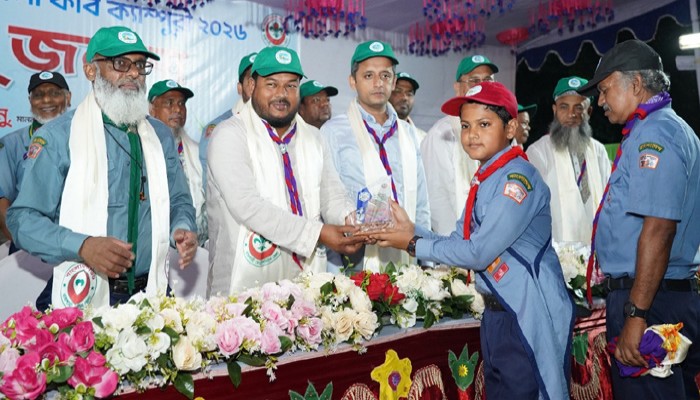 রাজশাহীতে ৪র্থ মেট্রোপলিটন জেলা কাব ক্যাম্পুরীর সমাপনী ও ক্যাম্প ফায়ার অনুষ্ঠিত