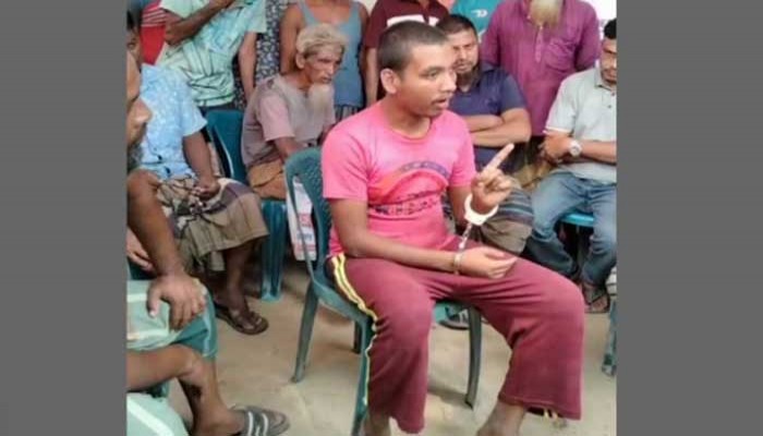 নওগাঁর হাতাশ খাড়া পাড়ার একটি মণ্ডপে গণেশ প্রতিমা ভাঙচুরের অভিযোগ