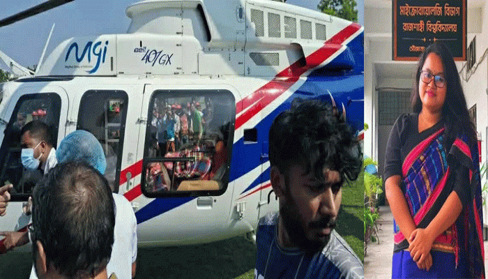 ট্রাকের ধাক্কায় আহত রাবি শিক্ষার্থী চেসি ত্রিপুরার মৃত্যু, ক্যাম্পাসজুড়ে শোকের ছায়া