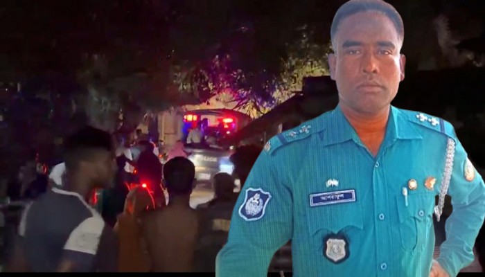 দামকুড়া থানায় দুই ব্যক্তিকে আটক; জানতে চাওয়ায় সাংবাদিককে মেজাজ দেখালো এসআই আসরাফুল