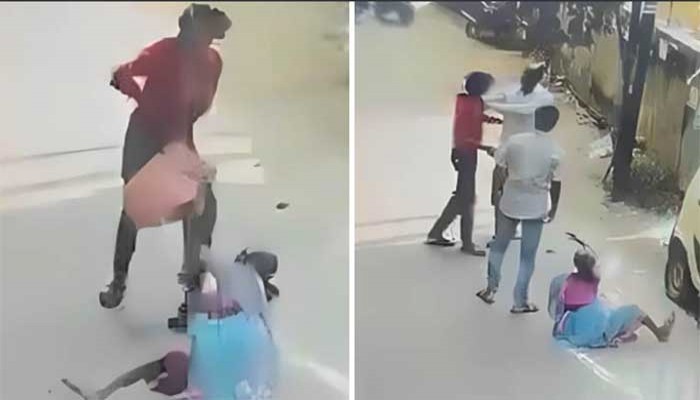 পেনশনের টাকার ব্যাগ ছিনিয়ে নেওয়ার চেষ্টা, রাস্তায় লুটিয়ে পড়েও ঝোলা ছাড়লেন না বৃদ্ধা! তার পর?